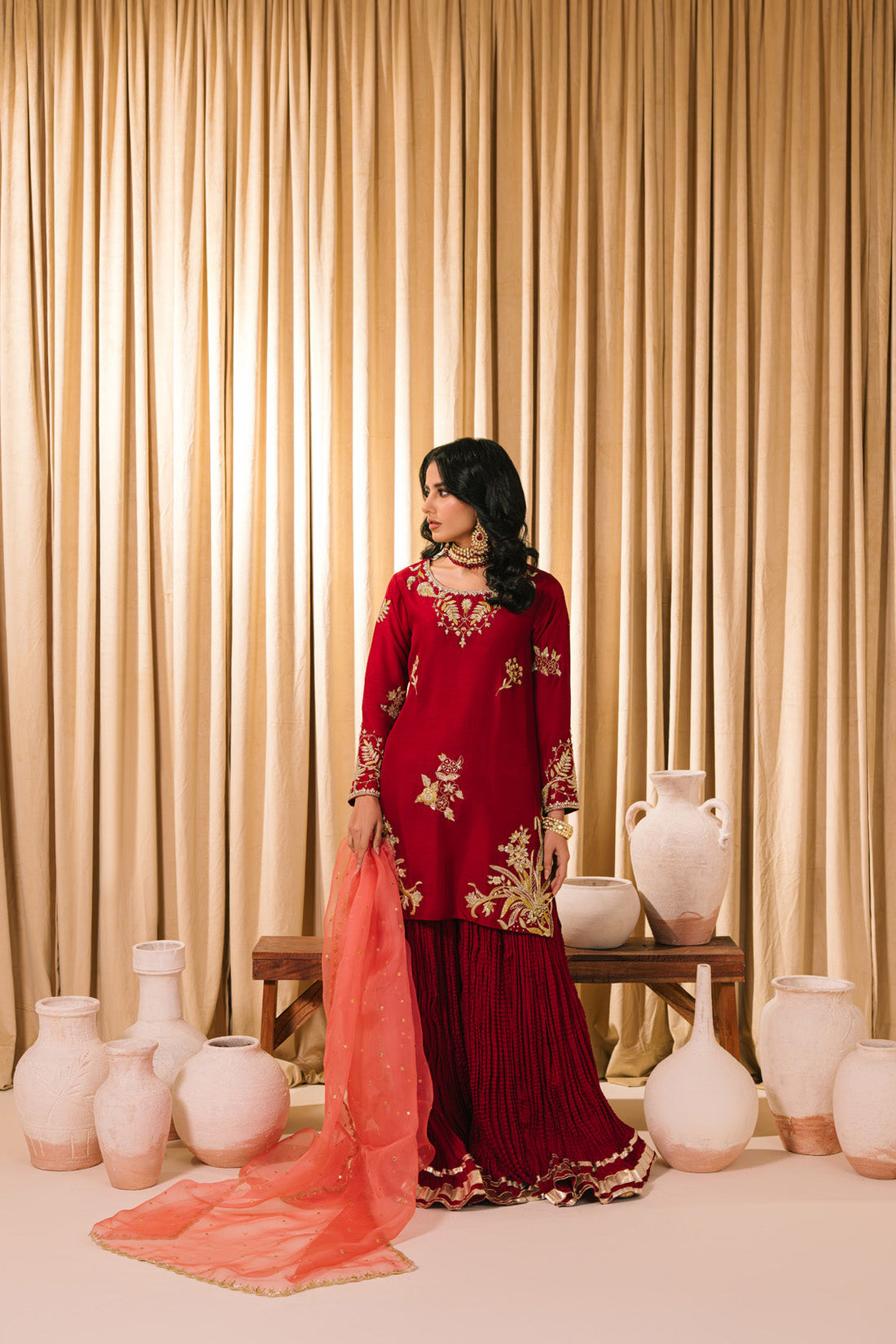 Sammy K | Heer Luxe | Suhana -  Sammy K Ladies Clothes - Original Designer Dress - House of Maryam