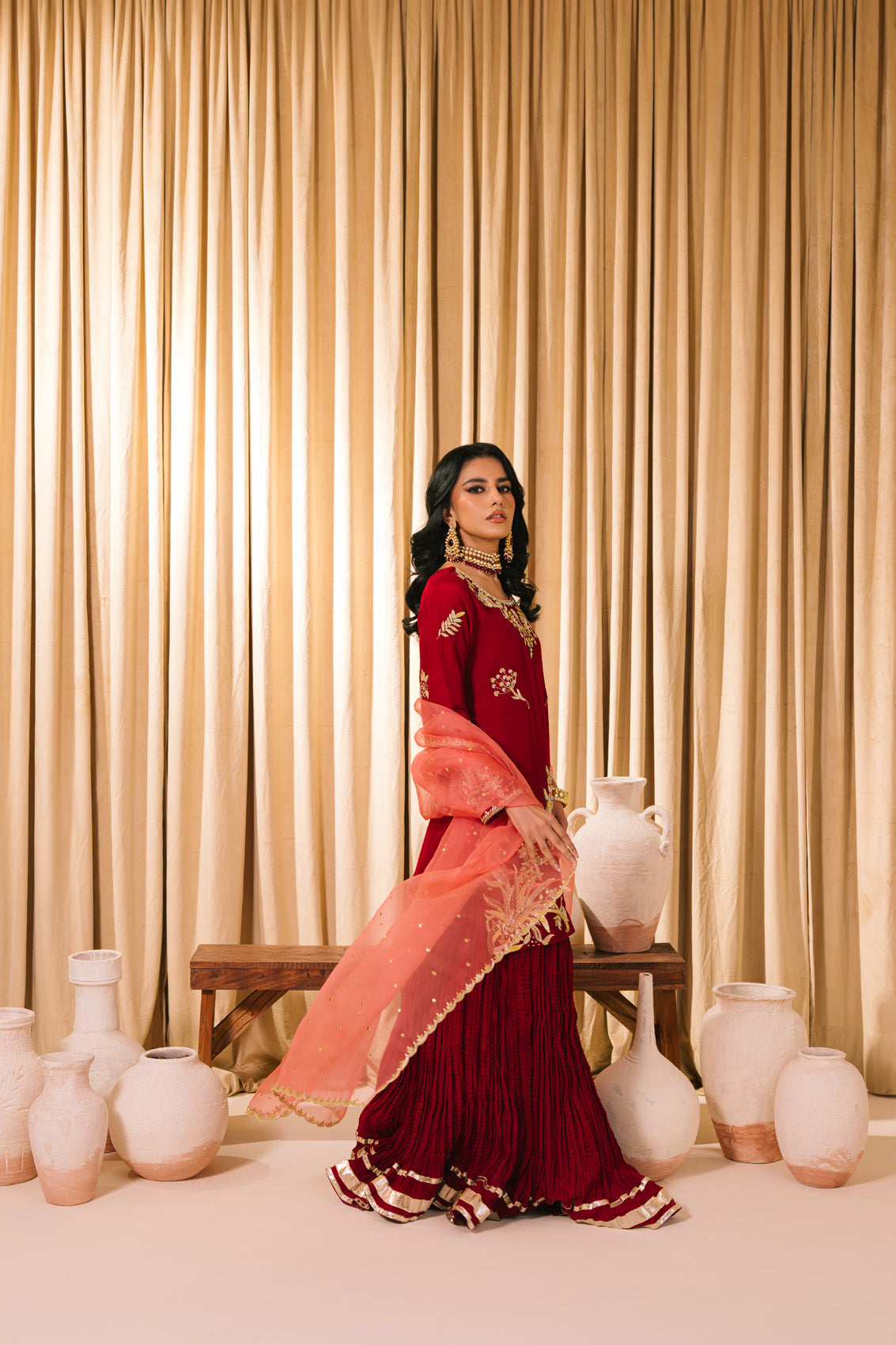 Sammy K | Heer Luxe | Suhana -  Sammy K Ladies Clothes - Original Designer Dress - House of Maryam