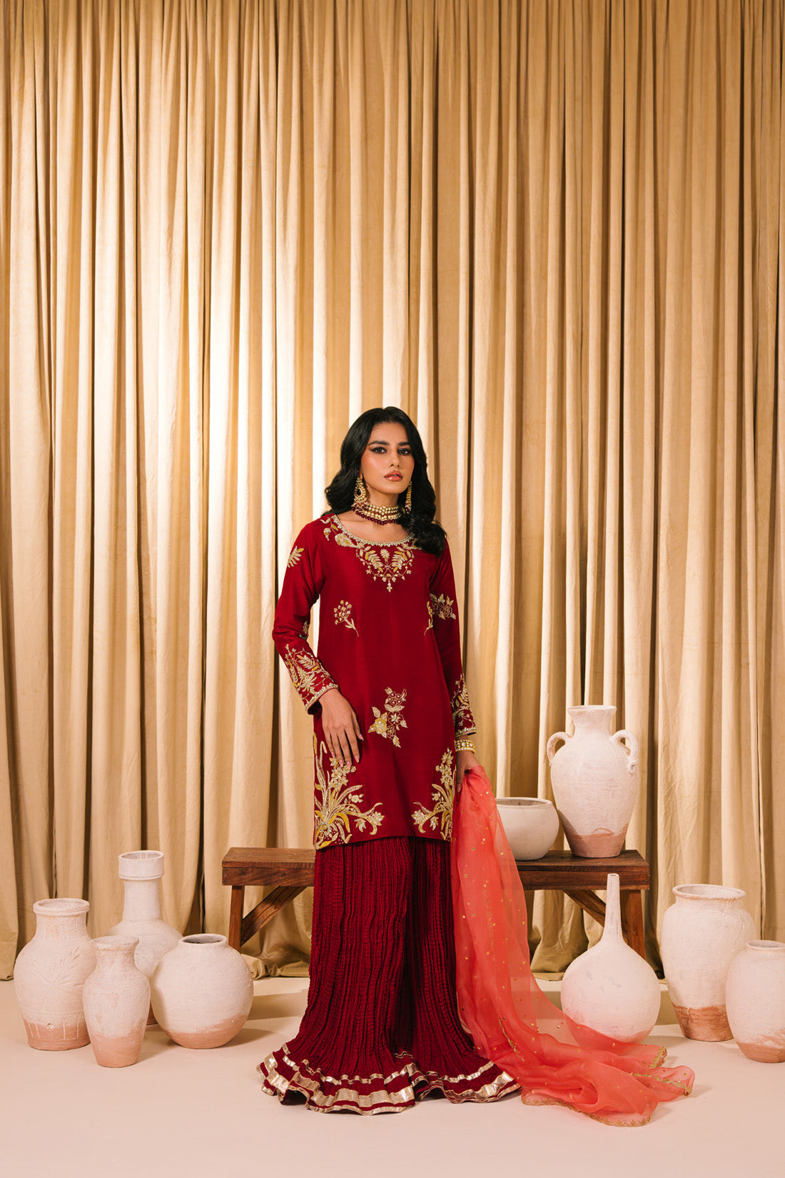 Sammy K | Heer Luxe | Suhana -  Sammy K Ladies Clothes - Original Designer Dress - House of Maryam