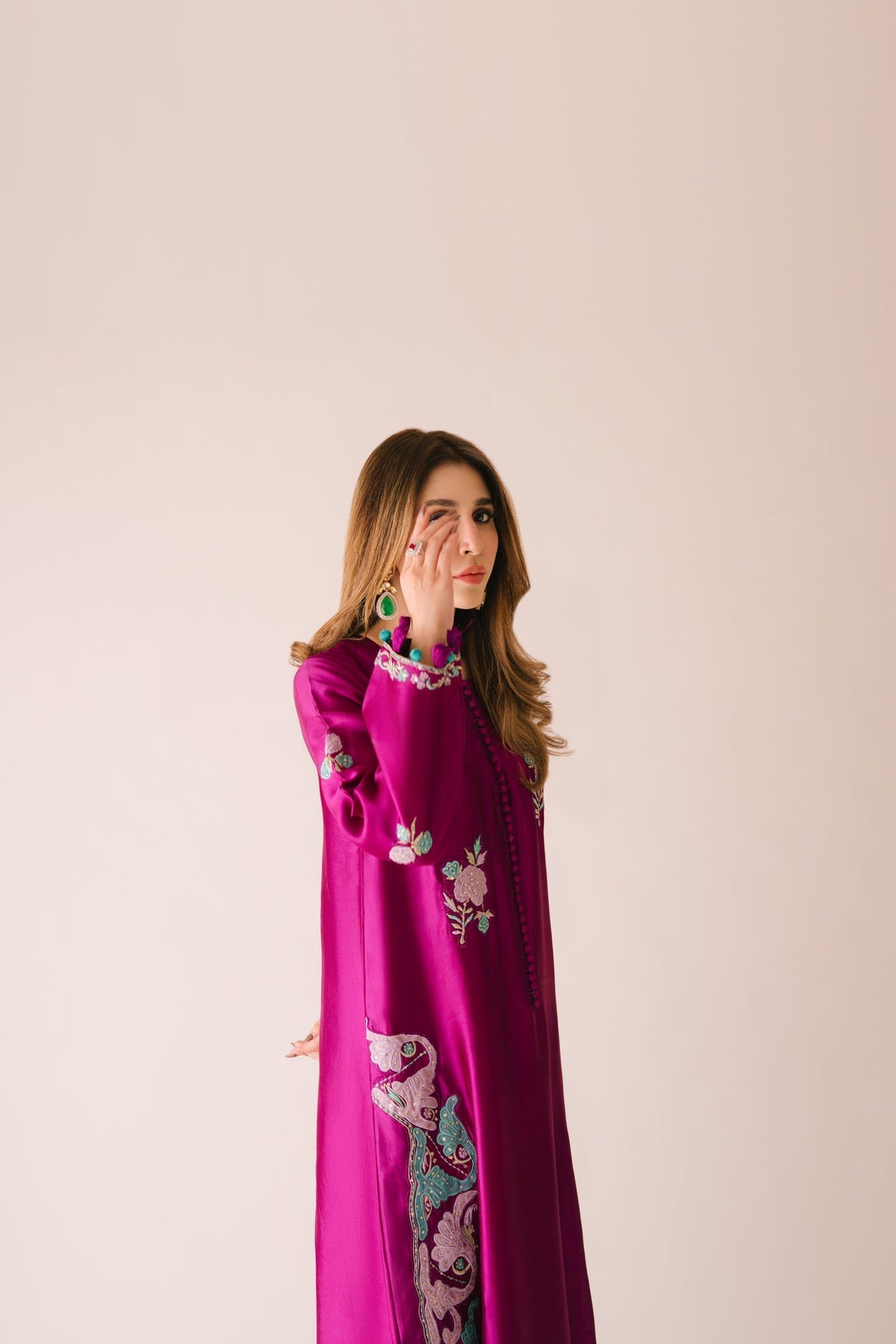 Sammy K | Aadat Festive Edition | Cyprus Vine -  Sammy K Ladies Clothes - Original Designer Dress - House of Maryam