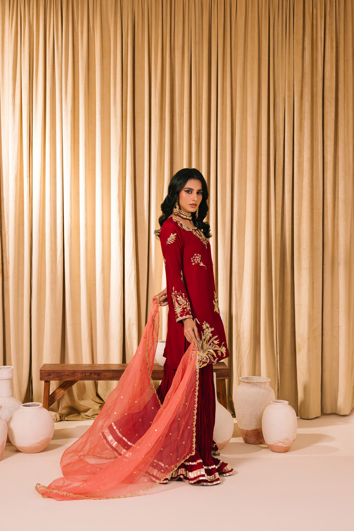 Sammy K | Heer Luxe | Suhana -  Sammy K Ladies Clothes - Original Designer Dress - House of Maryam