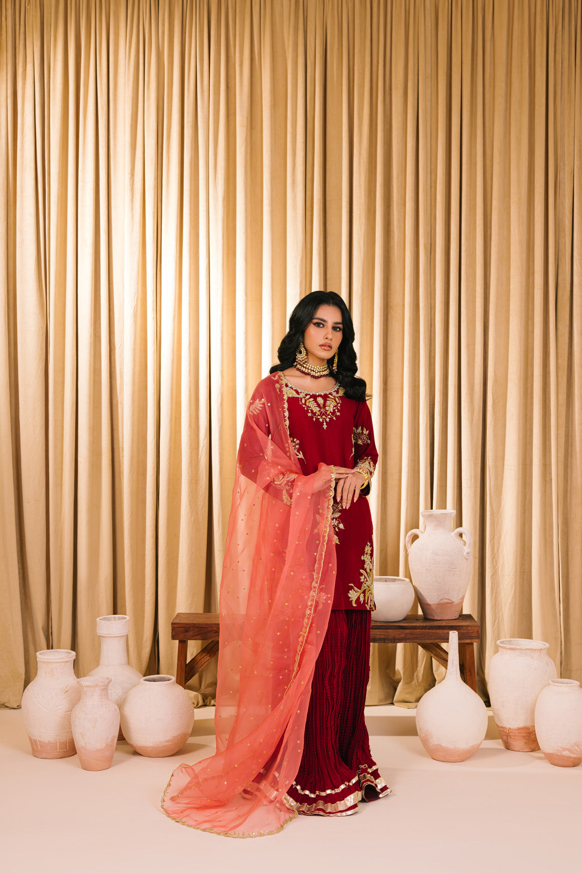 Sammy K | Heer Luxe | Suhana -  Sammy K Ladies Clothes - Original Designer Dress - House of Maryam