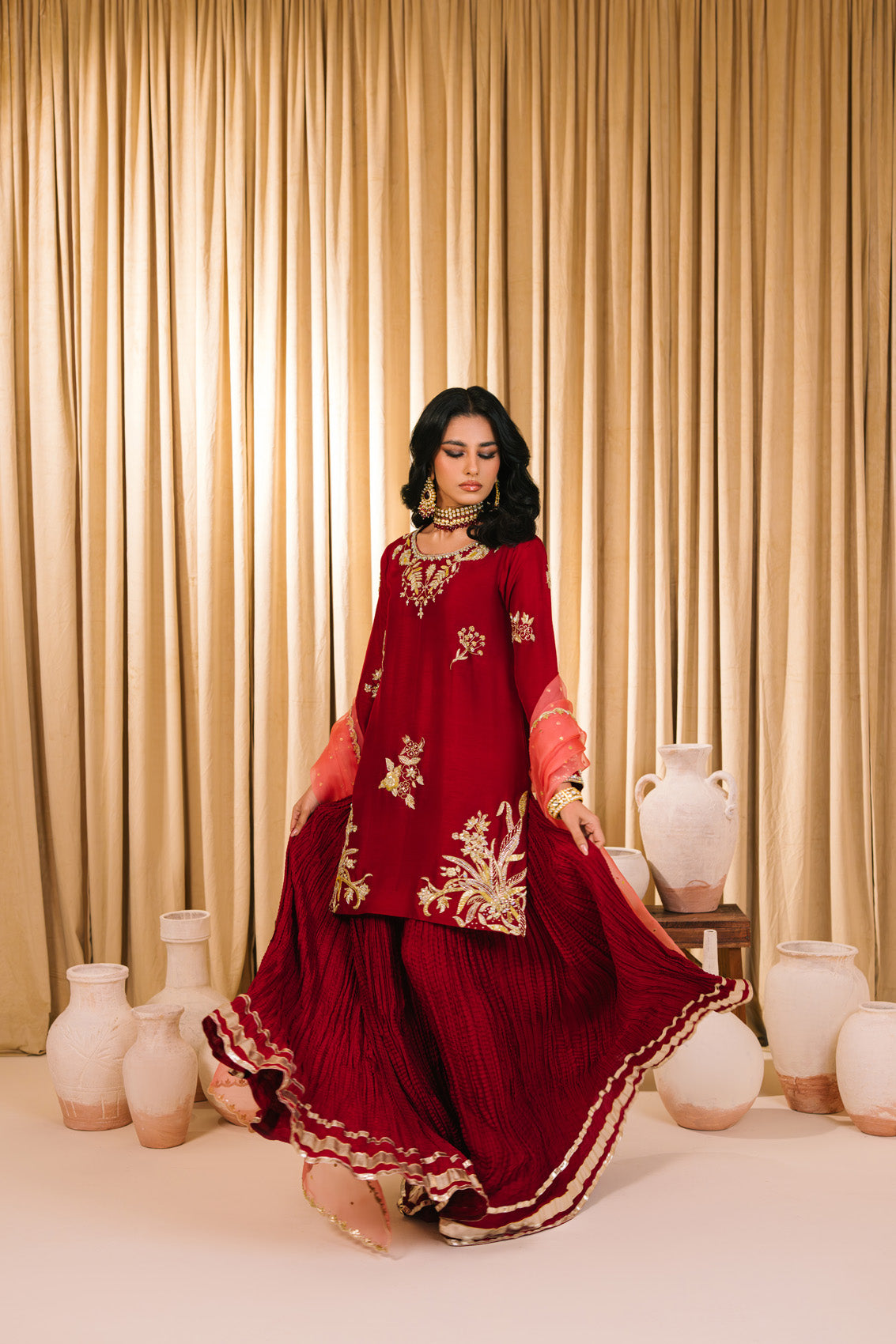 Sammy K | Heer Luxe | Suhana -  Sammy K Ladies Clothes - Original Designer Dress - House of Maryam