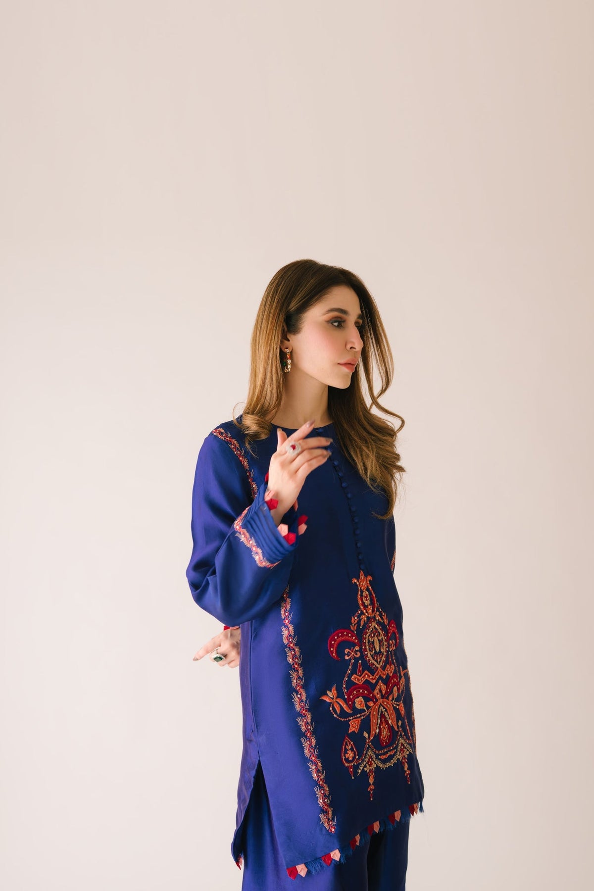 Sammy K | Aadat Festive Edition | Corn Flower -  Sammy K Ladies Clothes - Original Designer Dress - House of Maryam