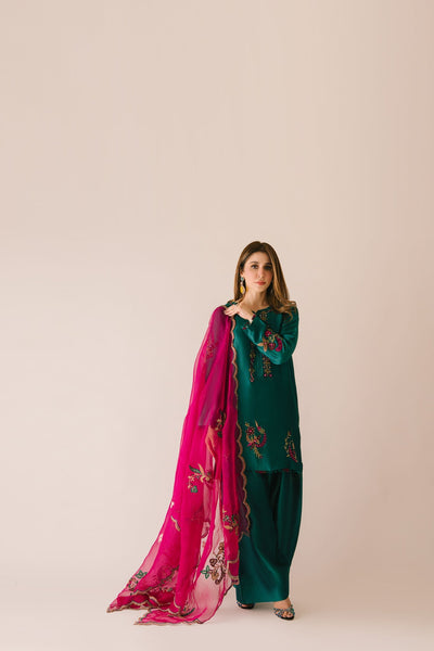 Sammy K | Aadat Festive Edition | Green Moon -  Sammy K Ladies Clothes - Original Designer Dress - House of Maryam