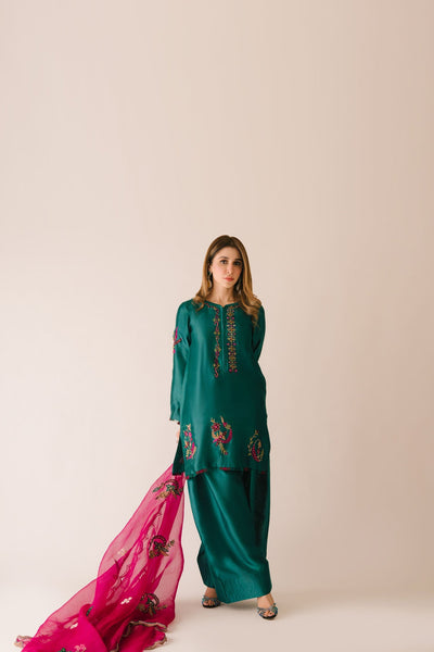 Sammy K | Aadat Festive Edition | Green Moon -  Sammy K Ladies Clothes - Original Designer Dress - House of Maryam