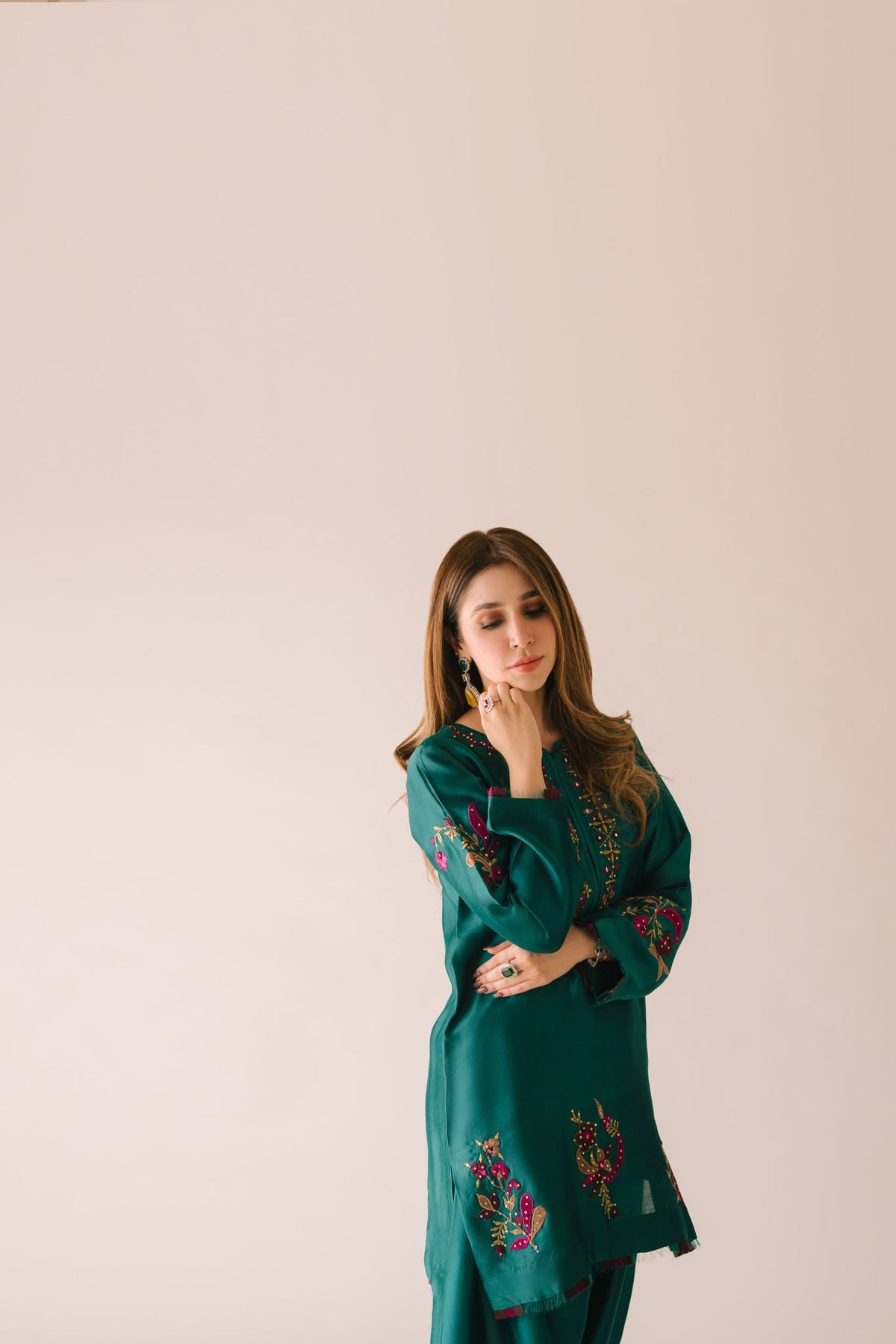 Sammy K | Aadat Festive Edition | Green Moon -  Sammy K Ladies Clothes - Original Designer Dress - House of Maryam