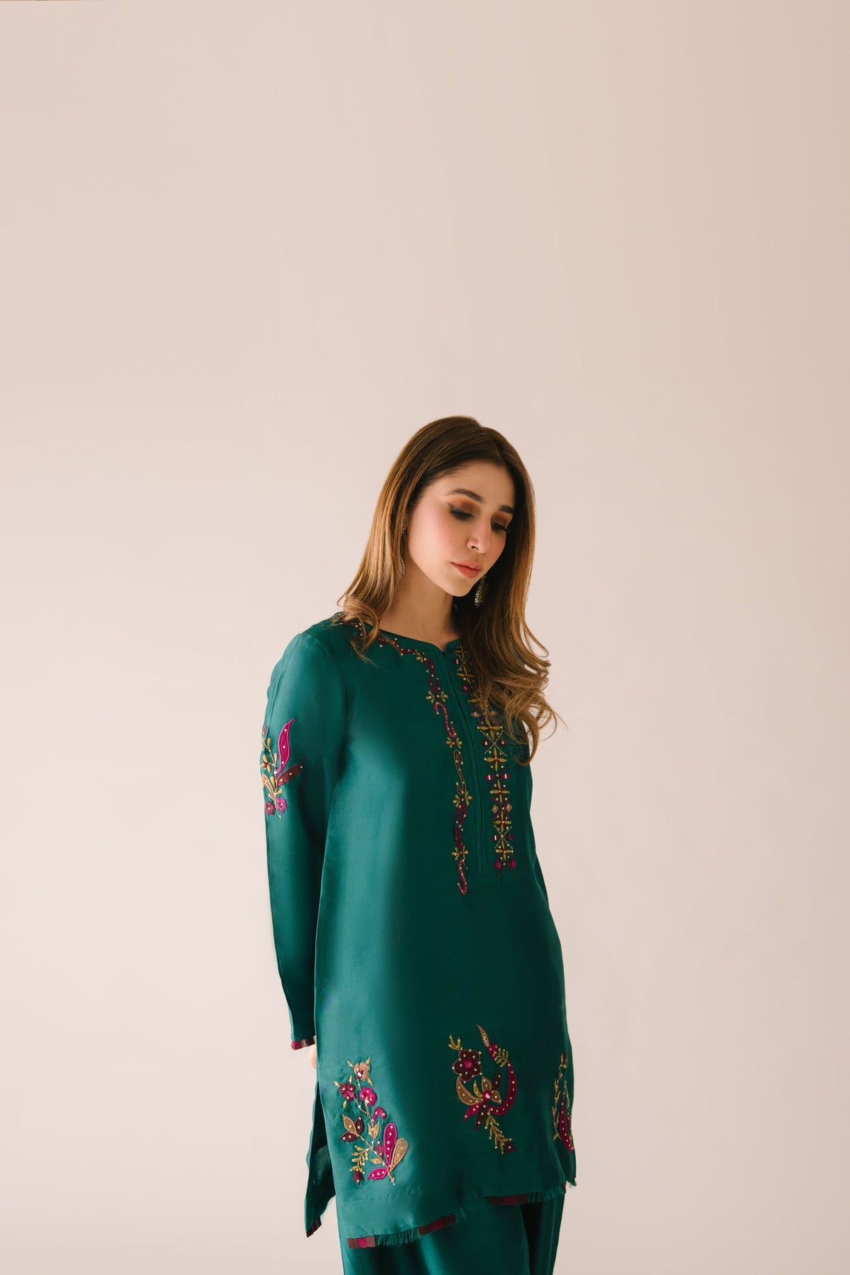 Sammy K | Aadat Festive Edition | Green Moon -  Sammy K Ladies Clothes - Original Designer Dress - House of Maryam