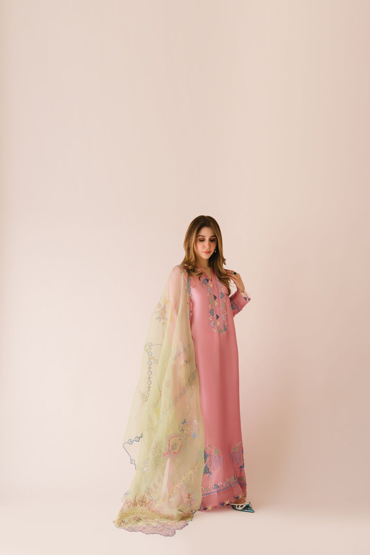 Sammy K | Aadat Festive Edition | Spray Rose -  Sammy K Ladies Clothes - Original Designer Dress - House of Maryam
