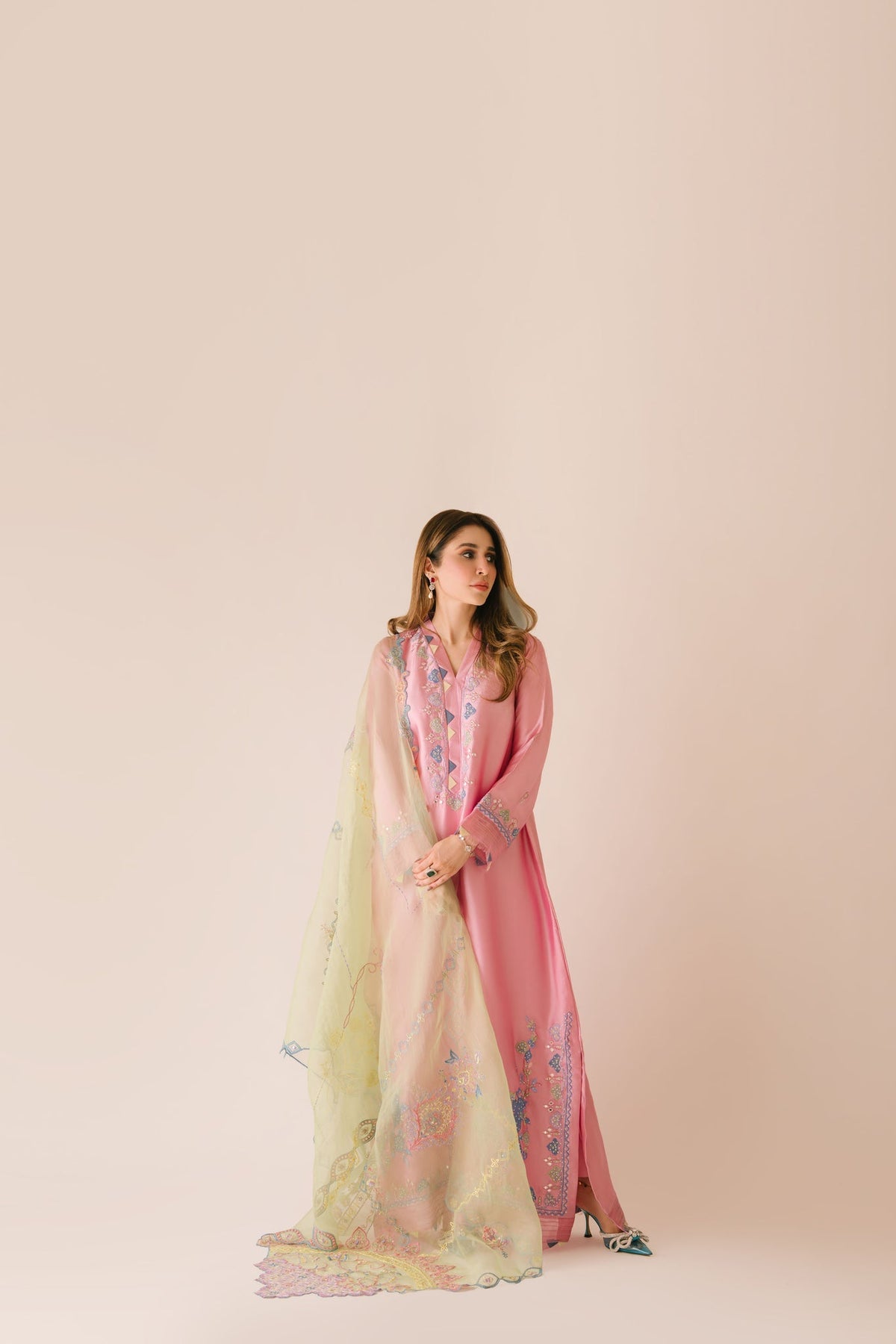Sammy K | Aadat Festive Edition | Spray Rose -  Sammy K Ladies Clothes - Original Designer Dress - House of Maryam