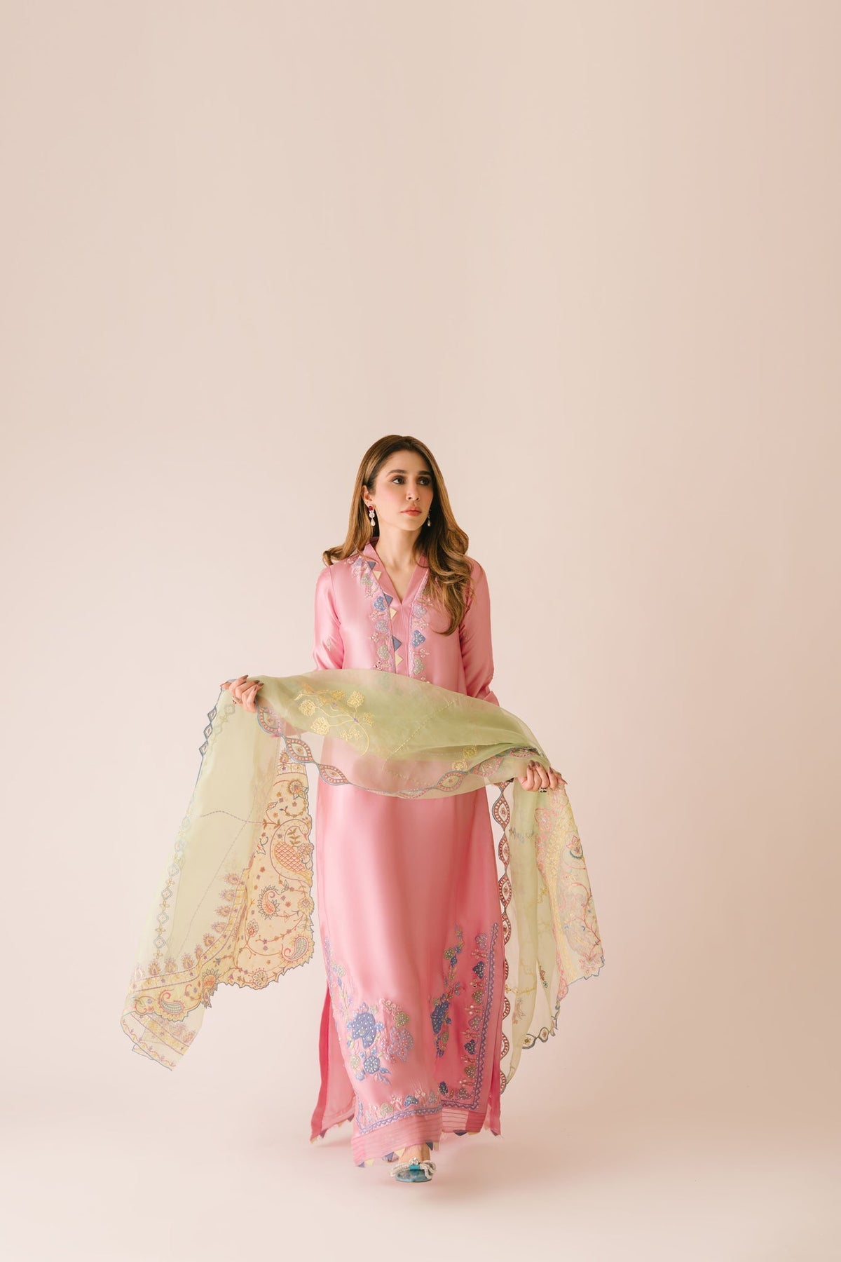 Sammy K | Aadat Festive Edition | Spray Rose -  Sammy K Ladies Clothes - Original Designer Dress - House of Maryam