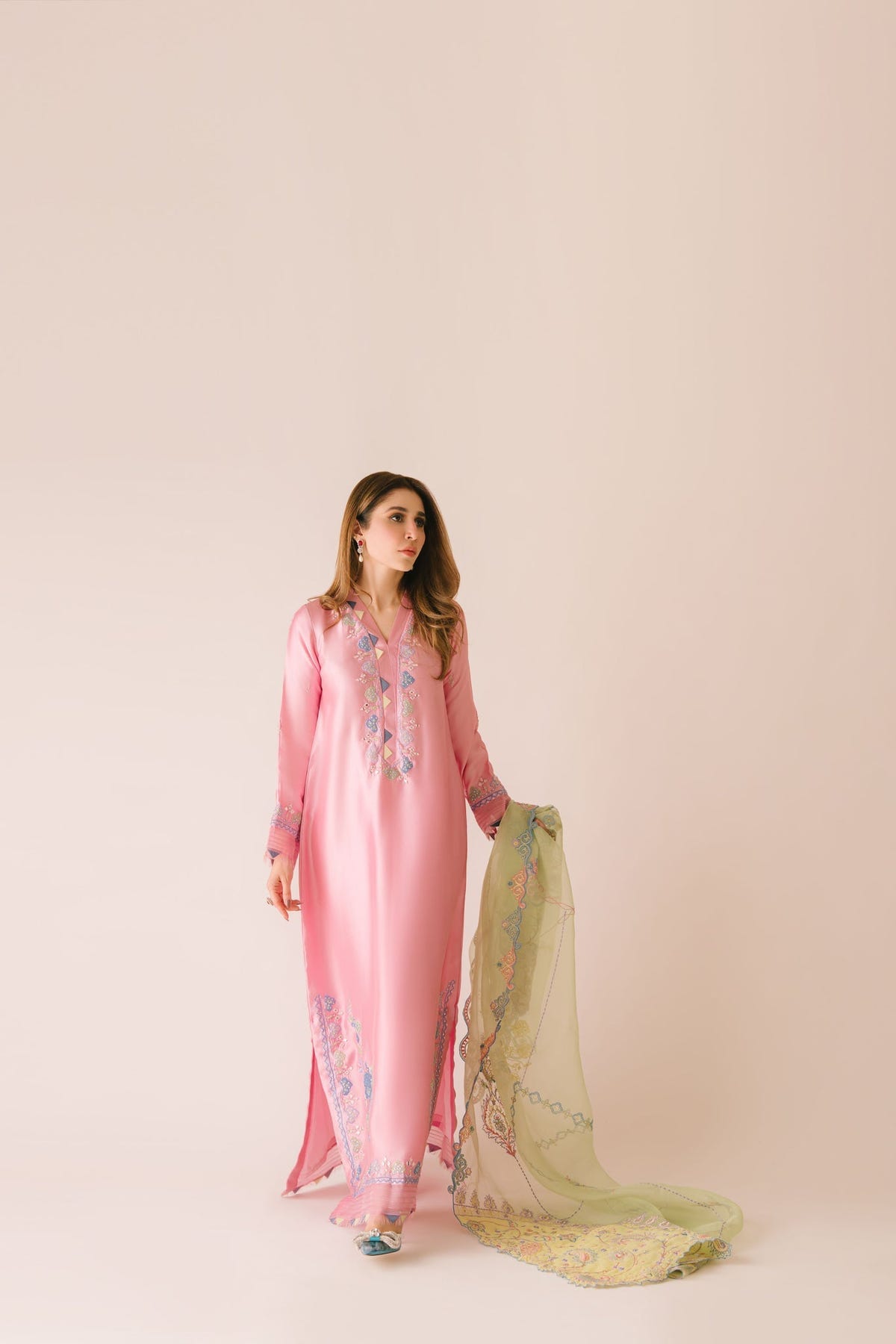 Sammy K | Aadat Festive Edition | Spray Rose -  Sammy K Ladies Clothes - Original Designer Dress - House of Maryam