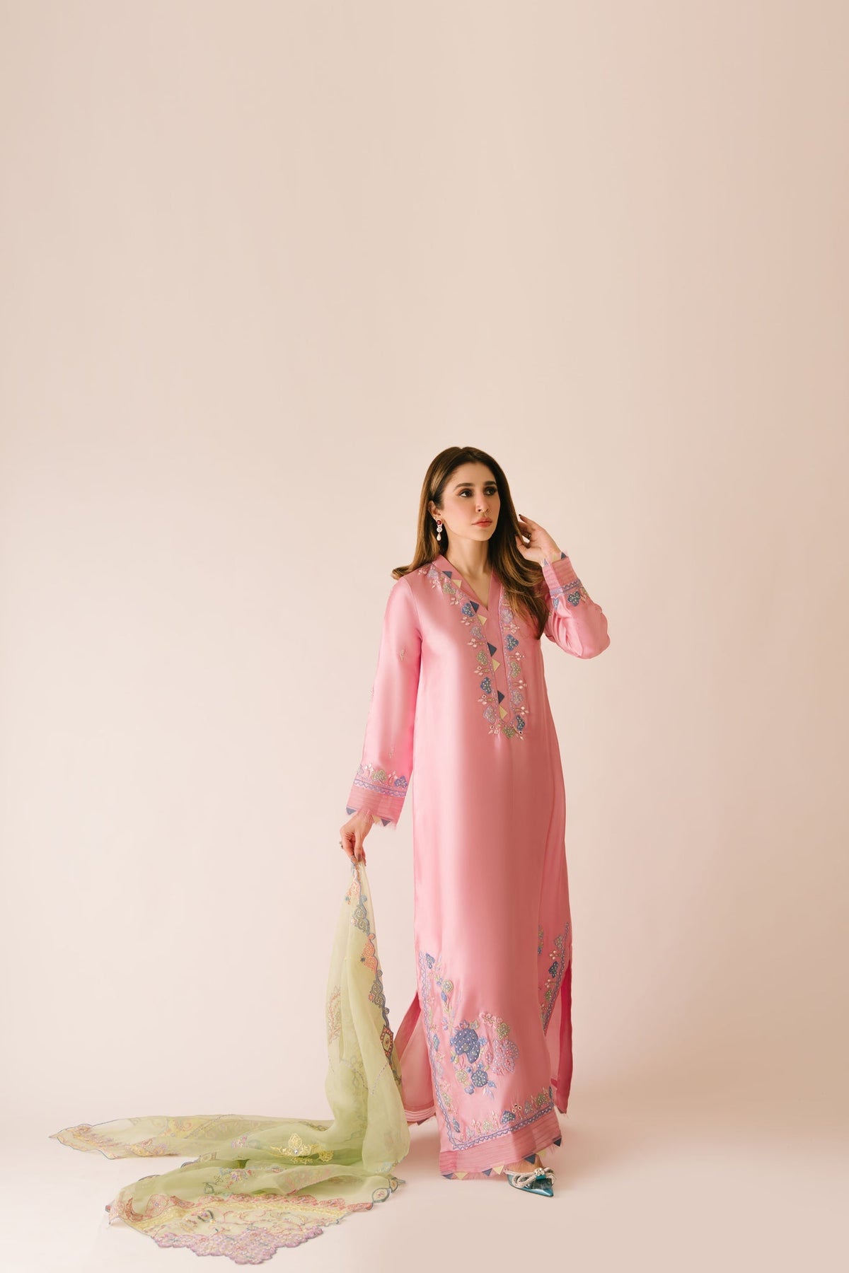Sammy K | Aadat Festive Edition | Spray Rose -  Sammy K Ladies Clothes - Original Designer Dress - House of Maryam