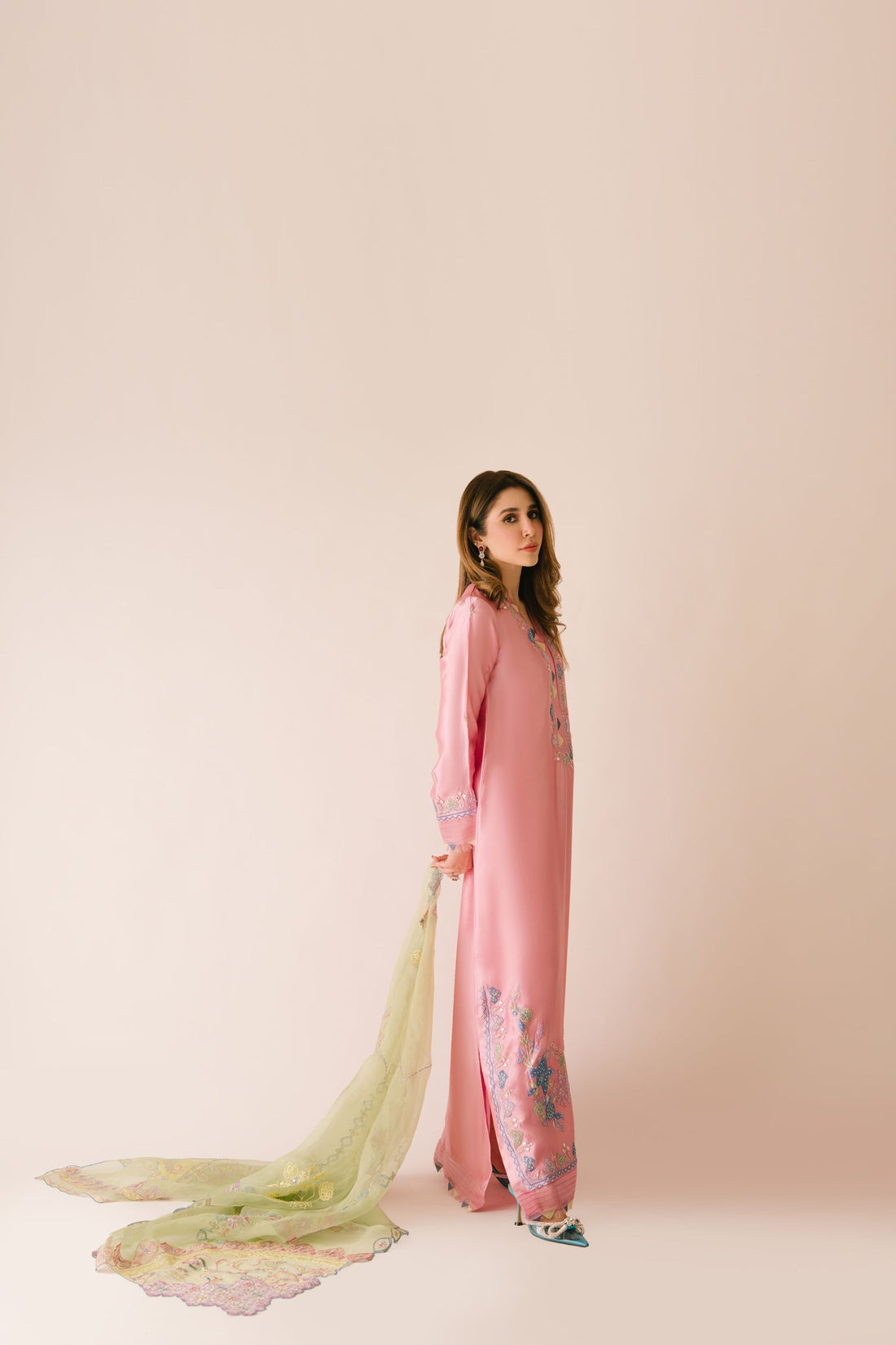 Sammy K | Aadat Festive Edition | Spray Rose -  Sammy K Ladies Clothes - Original Designer Dress - House of Maryam