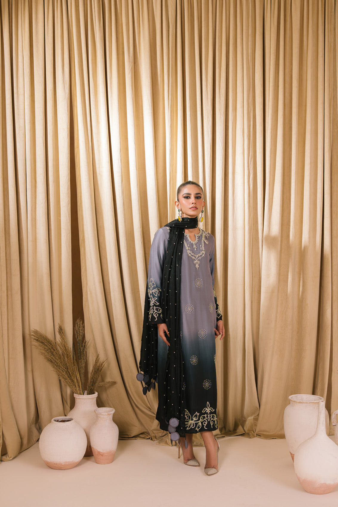 Sammy K | Heer Luxe | Sohni -  Sammy K Ladies Clothes - Original Designer Dress - House of Maryam