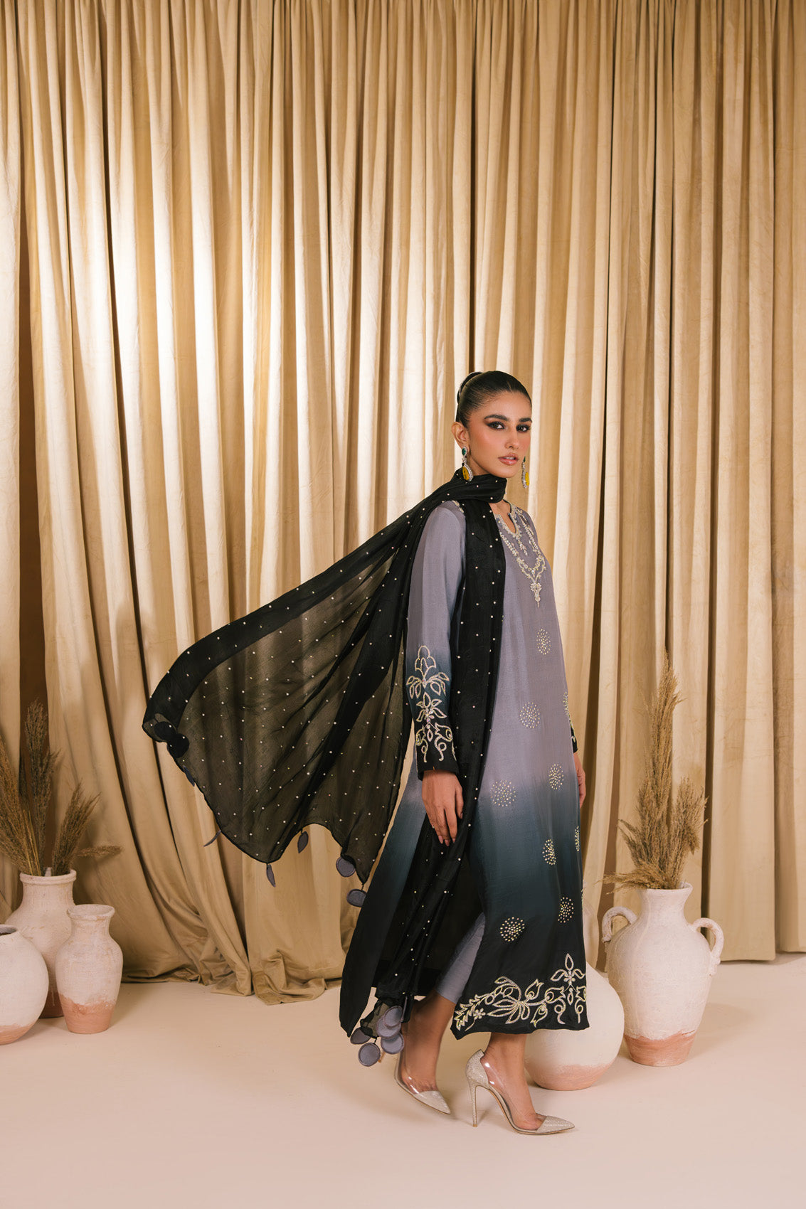 Sammy K | Heer Luxe | Sohni -  Sammy K Ladies Clothes - Original Designer Dress - House of Maryam