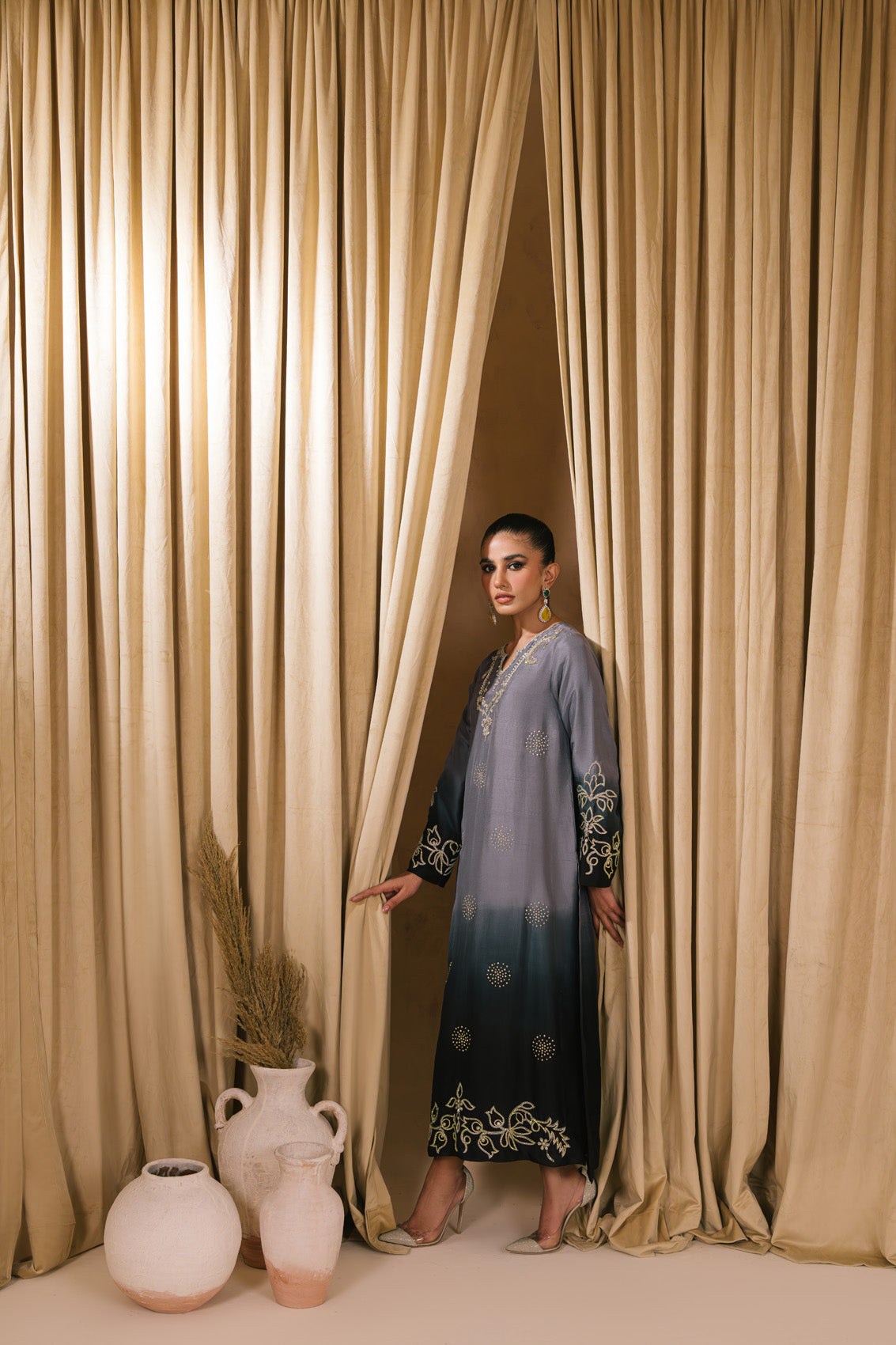 Sammy K | Heer Luxe | Sohni -  Sammy K Ladies Clothes - Original Designer Dress - House of Maryam