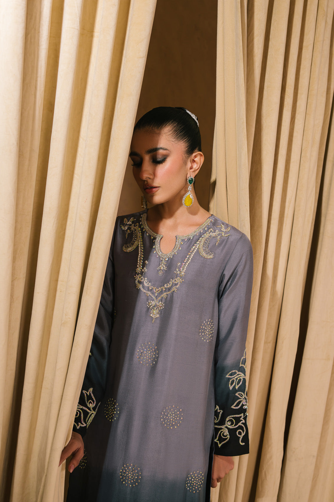 Sammy K | Heer Luxe | Sohni -  Sammy K Ladies Clothes - Original Designer Dress - House of Maryam