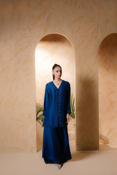 Sammy K | Daisy Drizzle | Cobalt Blue -  Sammy K Ladies Clothes - Original Designer Dress - House of Maryam