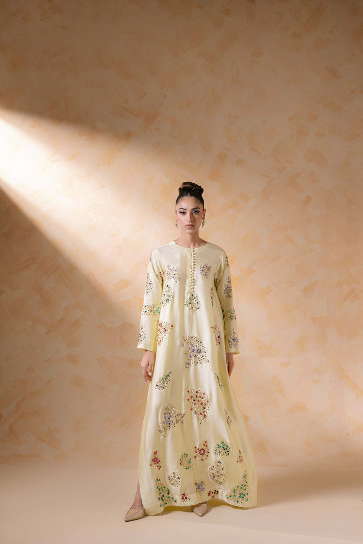 Sammy K | Daisy Drizzle | Yellow Rose -  Sammy K Ladies Clothes - Original Designer Dress - House of Maryam