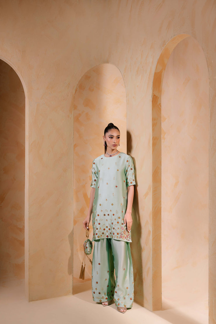 Sammy K | Daisy Drizzle | Sage -  Sammy K Ladies Clothes - Original Designer Dress - House of Maryam