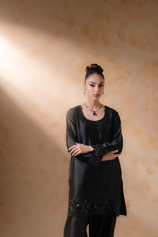 Sammy K | Daisy Drizzle |Black Snow -  Sammy K Ladies Clothes - Original Designer Dress - House of Maryam