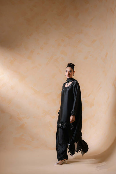 Sammy K | Daisy Drizzle |Black Snow -  Sammy K Ladies Clothes - Original Designer Dress - House of Maryam