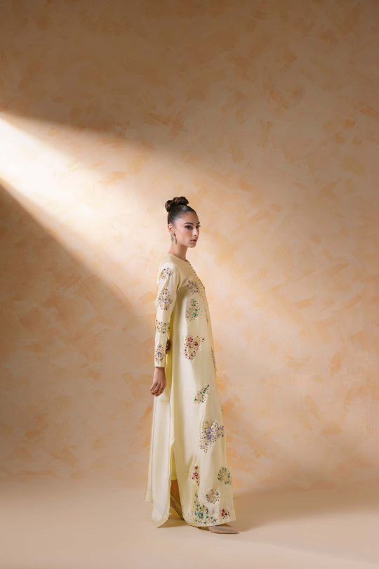 Sammy K | Daisy Drizzle | Yellow Rose -  Sammy K Ladies Clothes - Original Designer Dress - House of Maryam