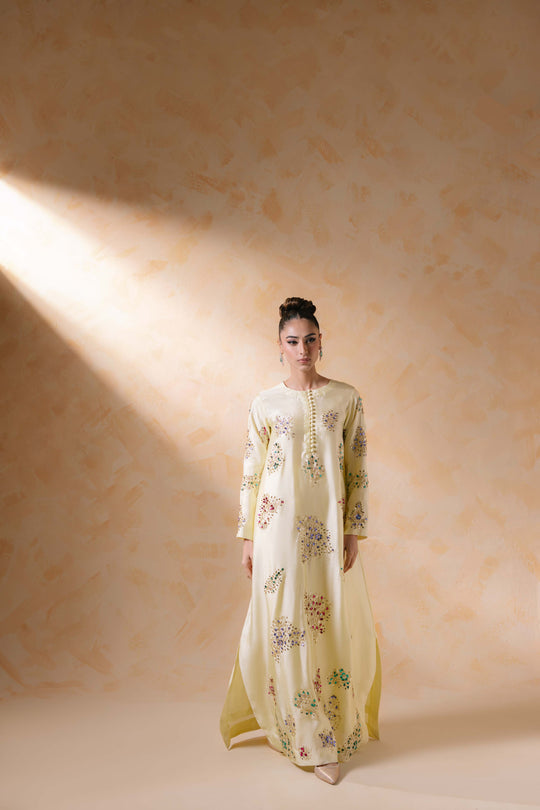 Sammy K | Daisy Drizzle | Yellow Rose -  Sammy K Ladies Clothes - Original Designer Dress - House of Maryam
