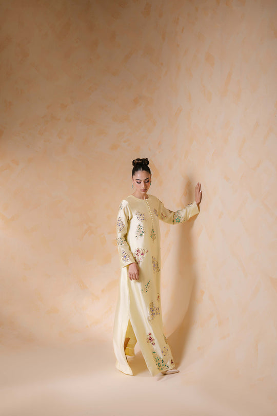 Sammy K | Daisy Drizzle | Yellow Rose -  Sammy K Ladies Clothes - Original Designer Dress - House of Maryam