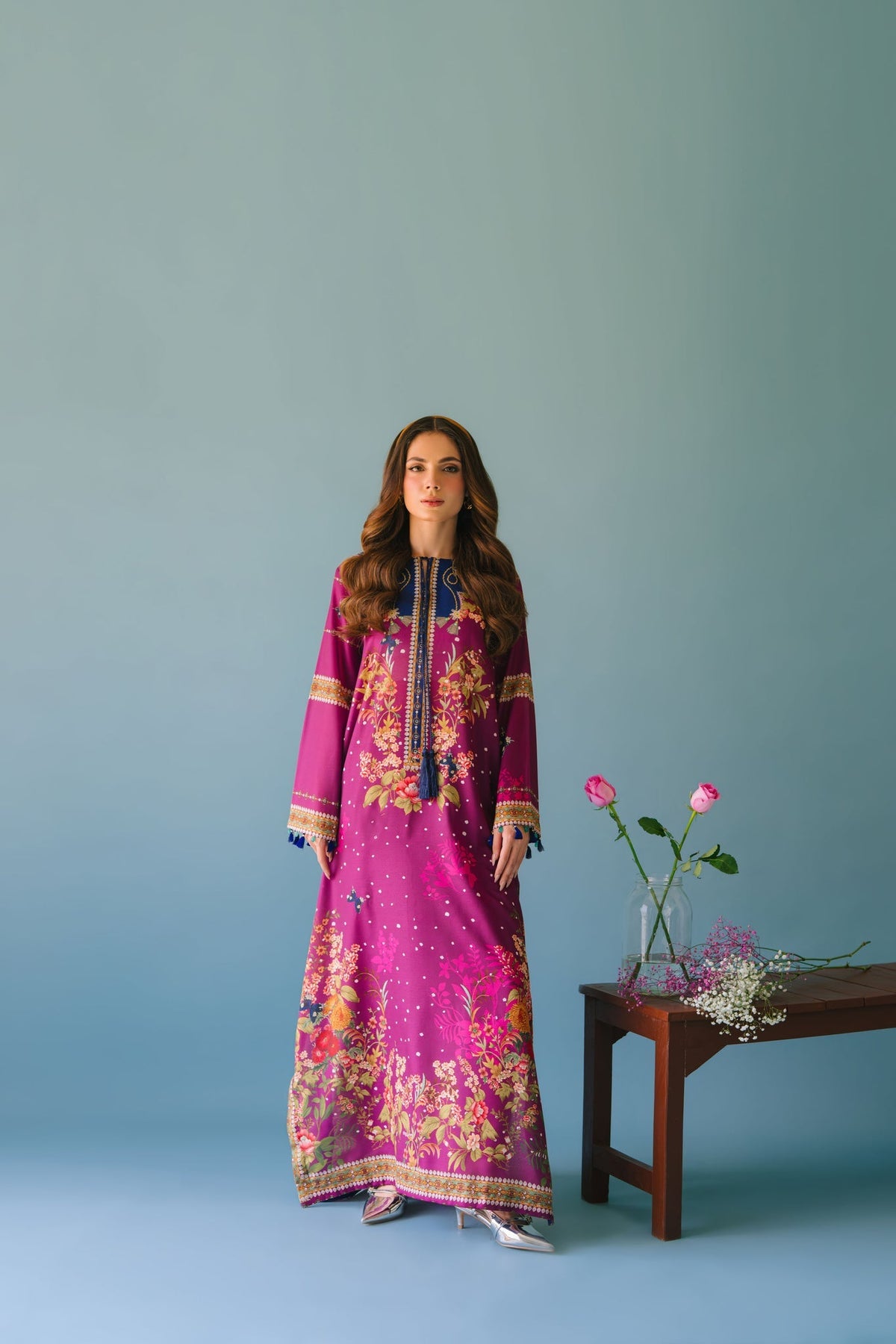 Sammy K | Lawn Pret 25 | Evening Rose -  Sammy K Ladies Clothes - Original Designer Dress - House of Maryam