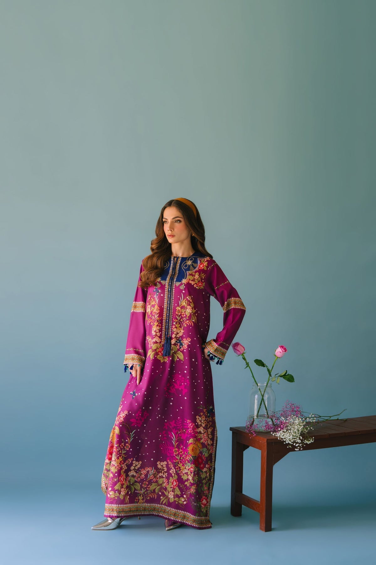Sammy K | Lawn Pret 25 | Evening Rose -  Sammy K Ladies Clothes - Original Designer Dress - House of Maryam