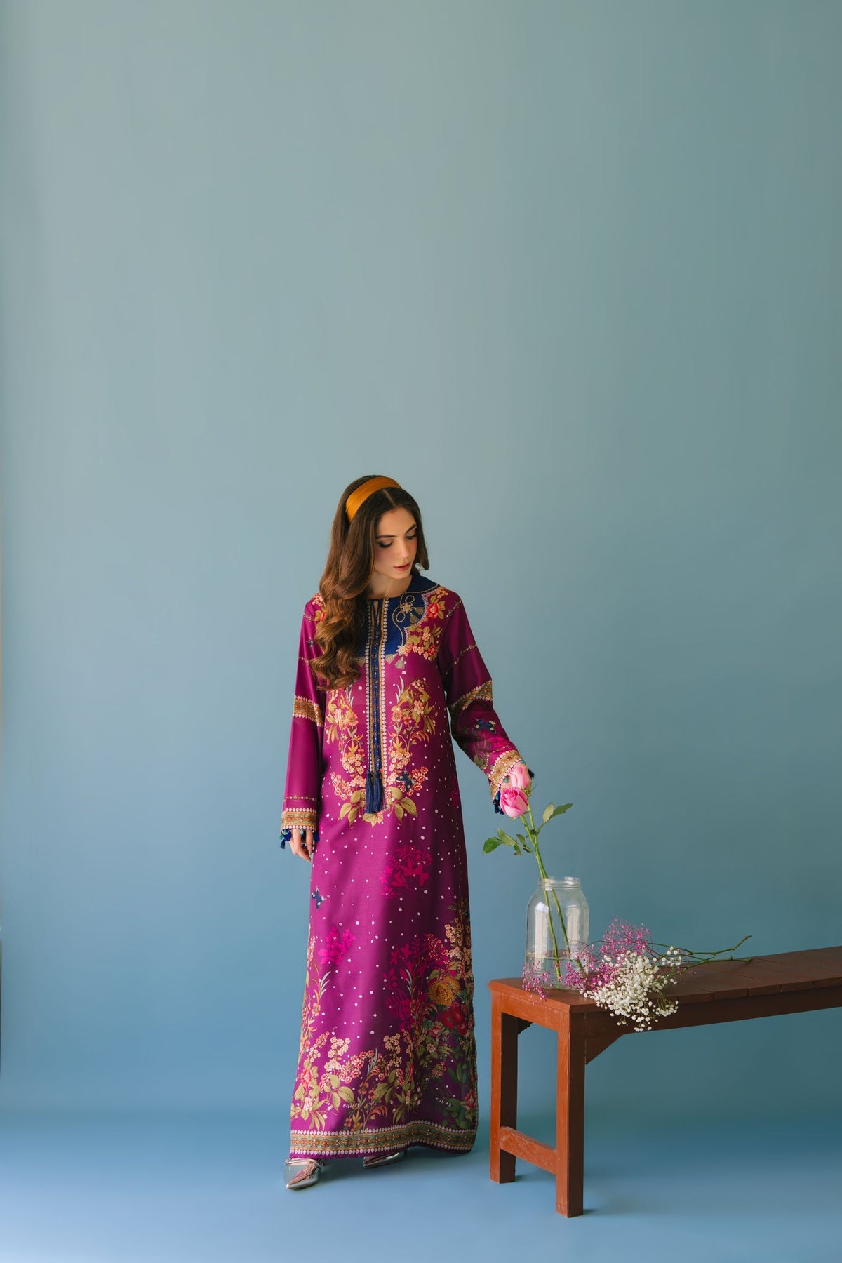 Sammy K | Lawn Pret 25 | Evening Rose -  Sammy K Ladies Clothes - Original Designer Dress - House of Maryam