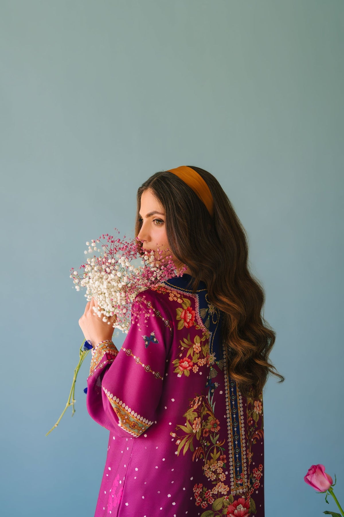 Sammy K | Lawn Pret 25 | Evening Rose -  Sammy K Ladies Clothes - Original Designer Dress - House of Maryam