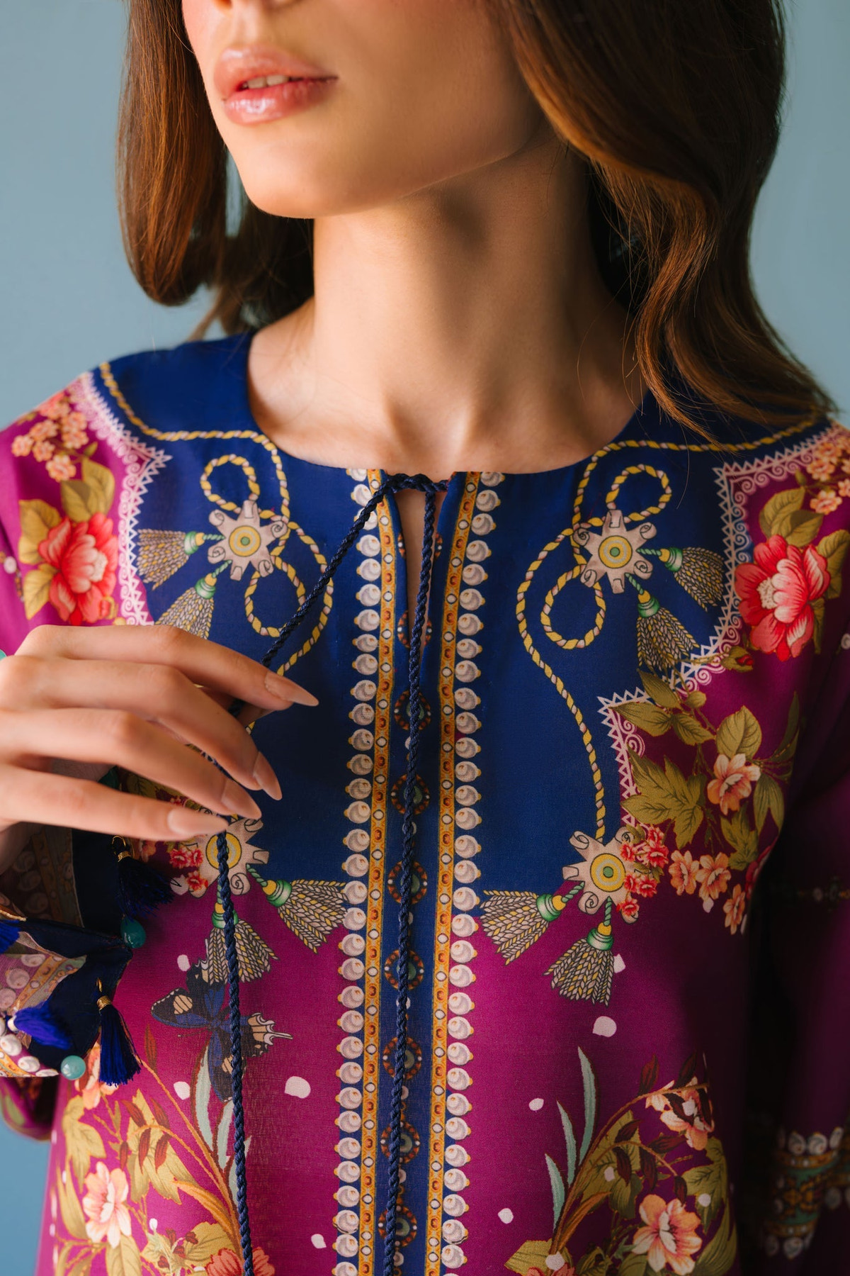 Sammy K | Lawn Pret 25 | Evening Rose -  Sammy K Ladies Clothes - Original Designer Dress - House of Maryam