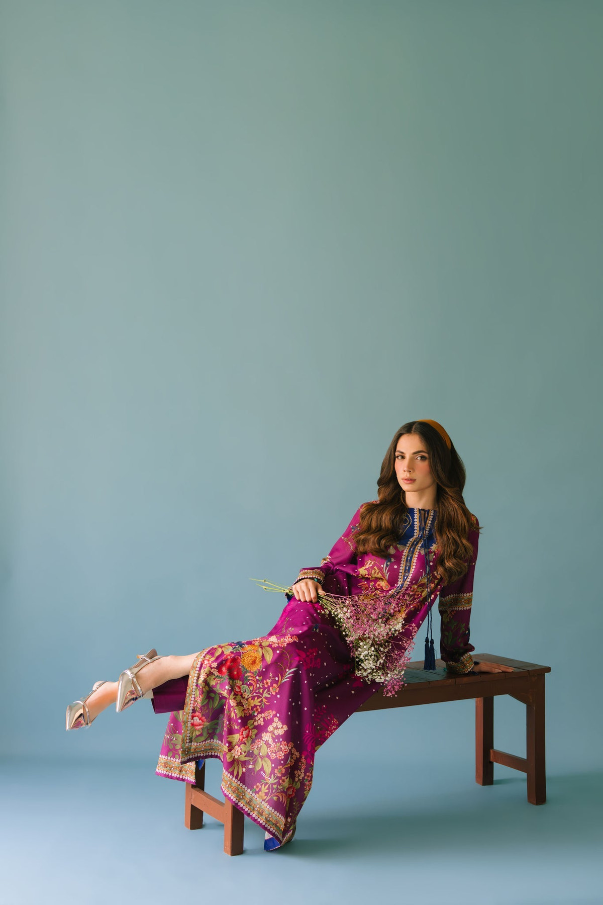 Sammy K | Lawn Pret 25 | Evening Rose -  Sammy K Ladies Clothes - Original Designer Dress - House of Maryam