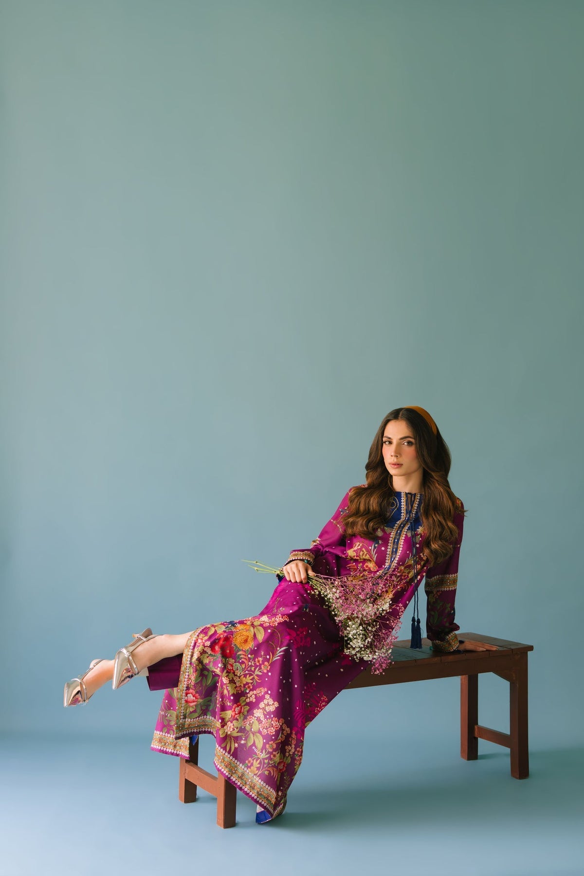 Sammy K | Lawn Pret 25 | Evening Rose -  Sammy K Ladies Clothes - Original Designer Dress - House of Maryam