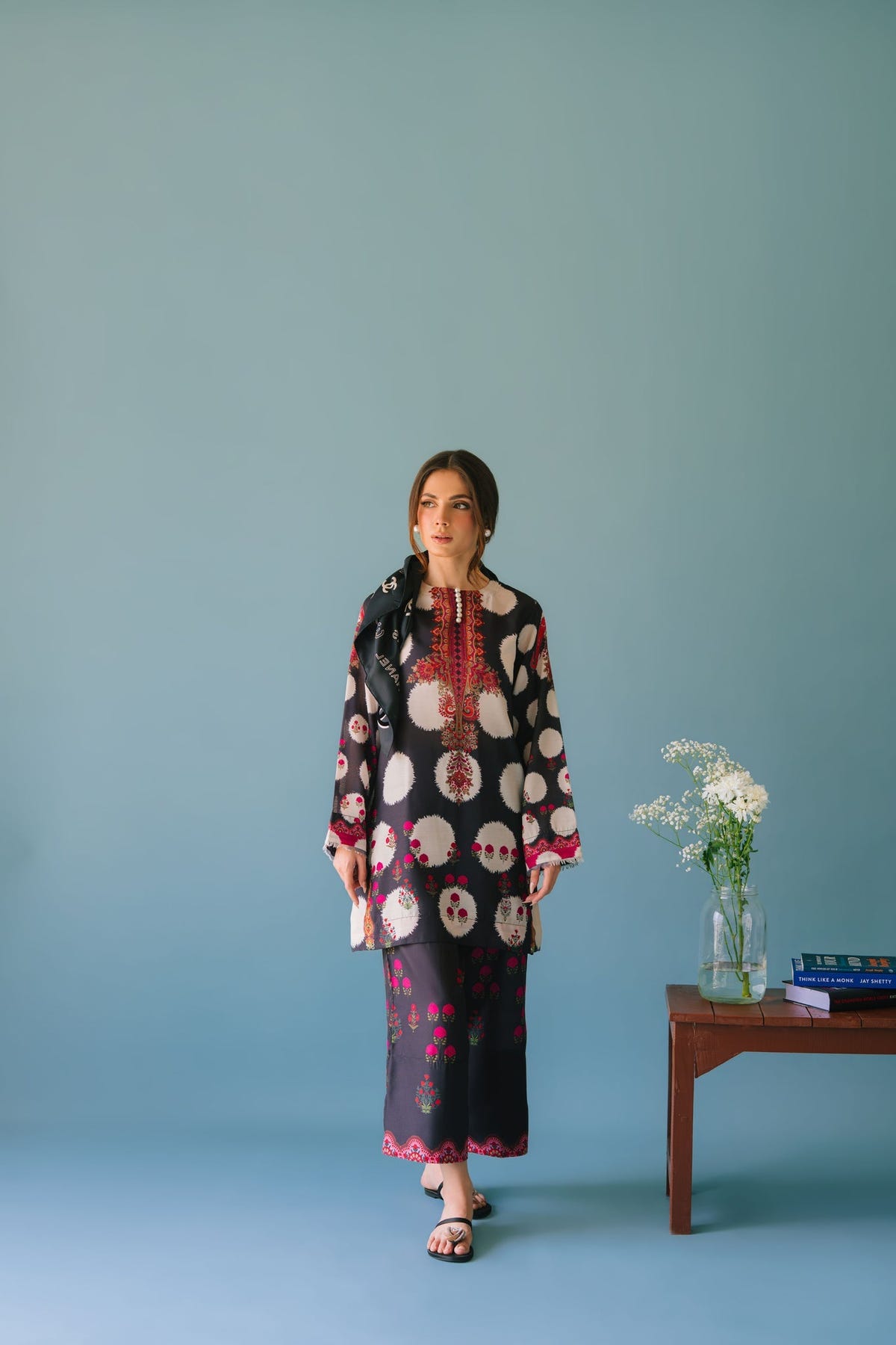 Sammy K | Lawn Pret 25 | Polka culture -  Sammy K Ladies Clothes - Original Designer Dress - House of Maryam