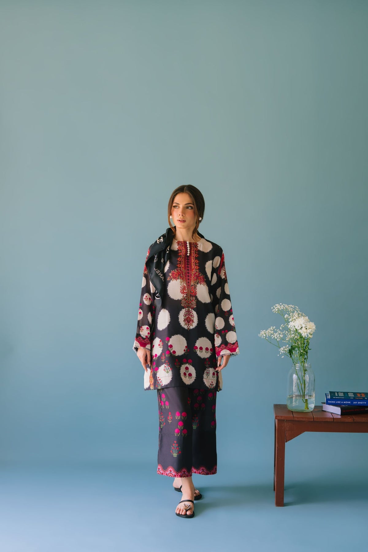 Sammy K | Lawn Pret 25 | Polka culture -  Sammy K Ladies Clothes - Original Designer Dress - House of Maryam
