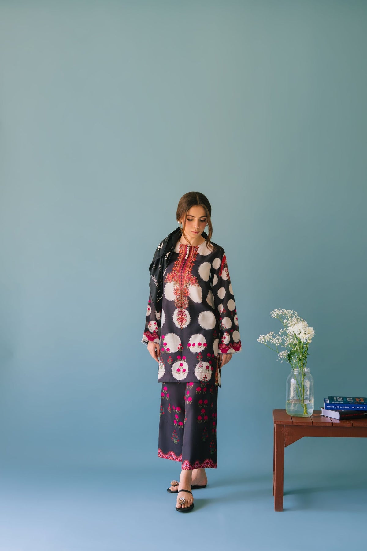 Sammy K | Lawn Pret 25 | Polka culture -  Sammy K Ladies Clothes - Original Designer Dress - House of Maryam