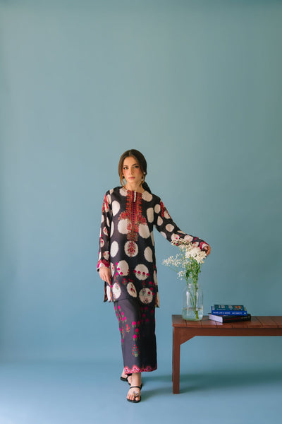 Sammy K | Lawn Pret 25 | Polka culture -  Sammy K Ladies Clothes - Original Designer Dress - House of Maryam