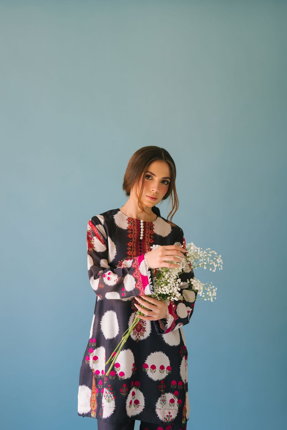 Sammy K | Lawn Pret 25 | Polka culture -  Sammy K Ladies Clothes - Original Designer Dress - House of Maryam