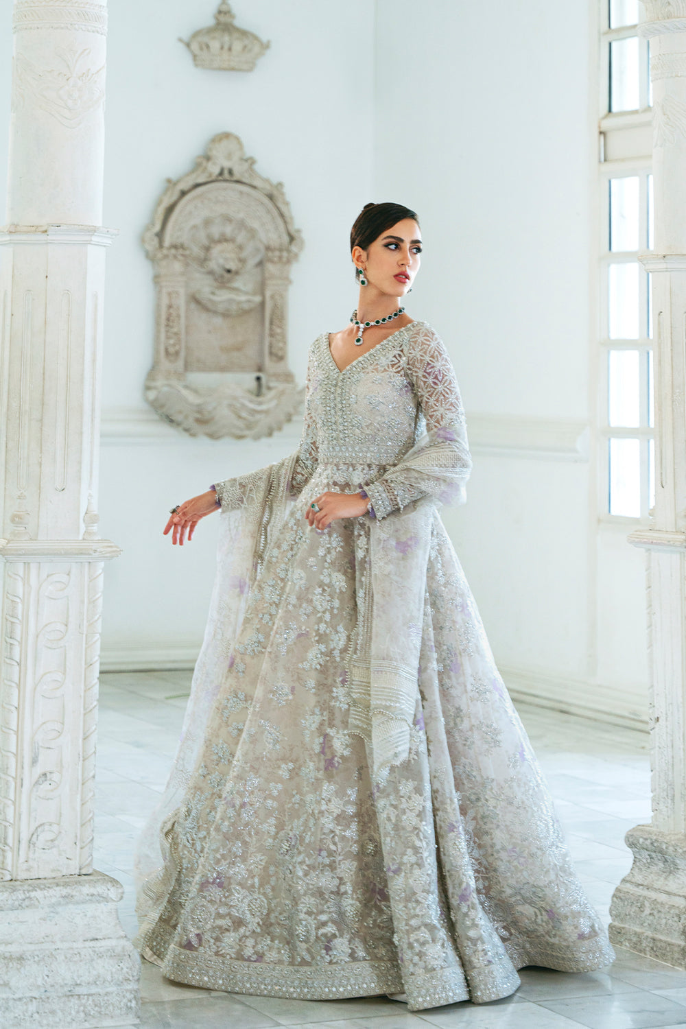 Saira Rizwan | Naqsh Festive | SRN24-01 Daphne by Designer Saira Rizwan - House of Maryam - Pakistani Designer Ethnic Wear in {{ shop.shopifyCountryName }}