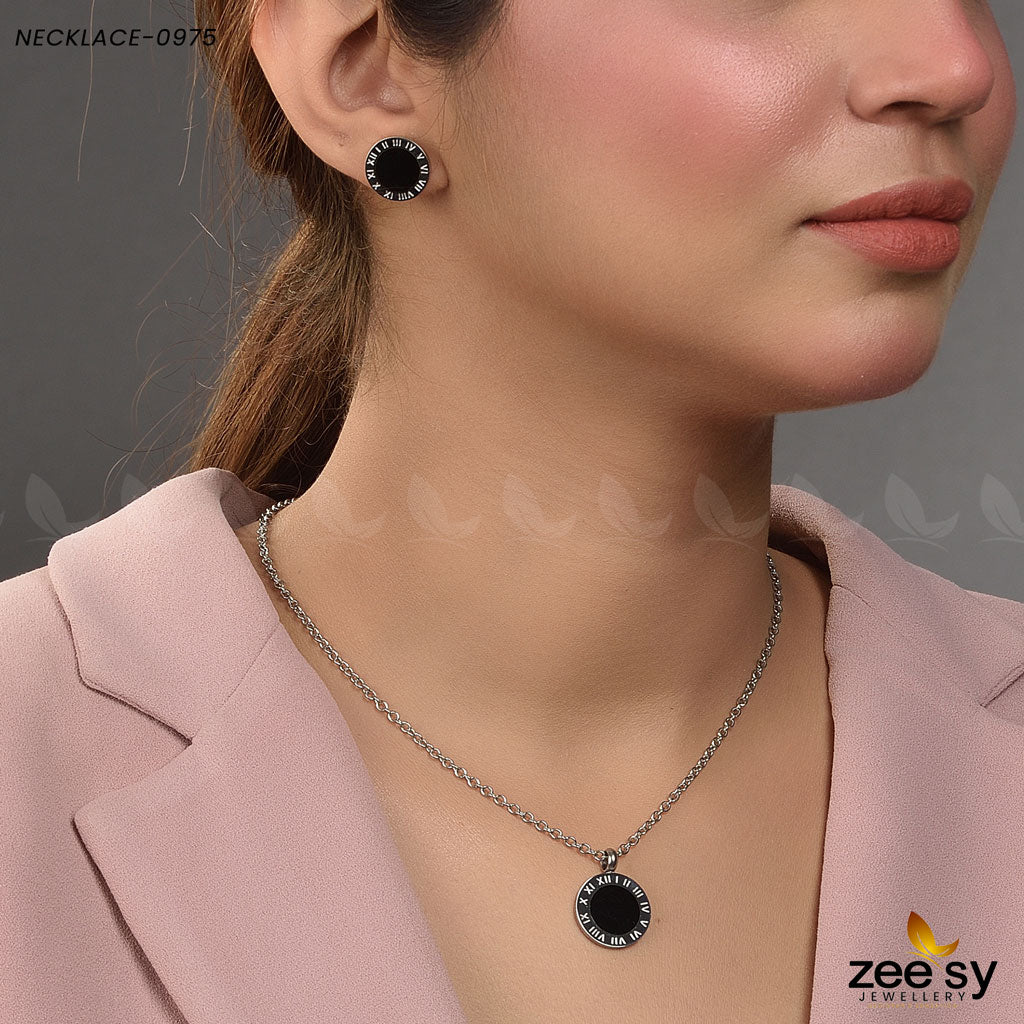 Necklace-0975 -  Zeesy Necklace Sets - Original Designer Dress - House of Maryam