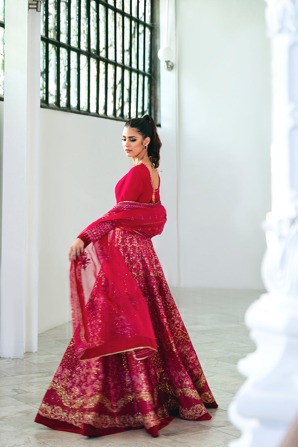 Saira Rizwan | Naqsh Festive | SRN24-04 Sharmas -  Saira Rizwan Bridal - Original Designer Dress - House of Maryam