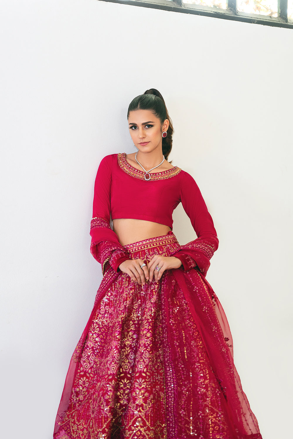 Saira Rizwan | Naqsh Festive | SRN24-04 Sharmas -  Saira Rizwan Bridal - Original Designer Dress - House of Maryam