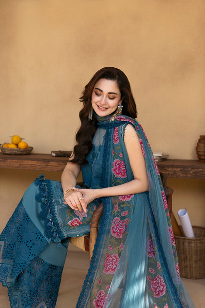 Saira Rizwan | Luxury Lawn 25 | ALMA-SRL25-12 -  Saira Rizwan Ladies Clothes - Original Designer Dress - House of Maryam