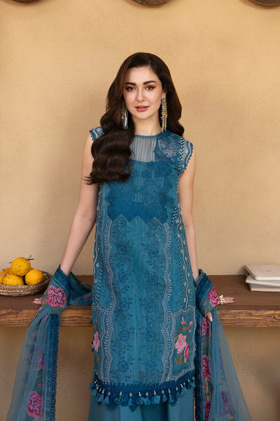 Saira Rizwan | Luxury Lawn 25 | ALMA-SRL25-12 -  Saira Rizwan Ladies Clothes - Original Designer Dress - House of Maryam