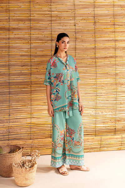 Saira Rizwan | Silk Coords 25 | COASTAL CHARM - SRSP-25-01