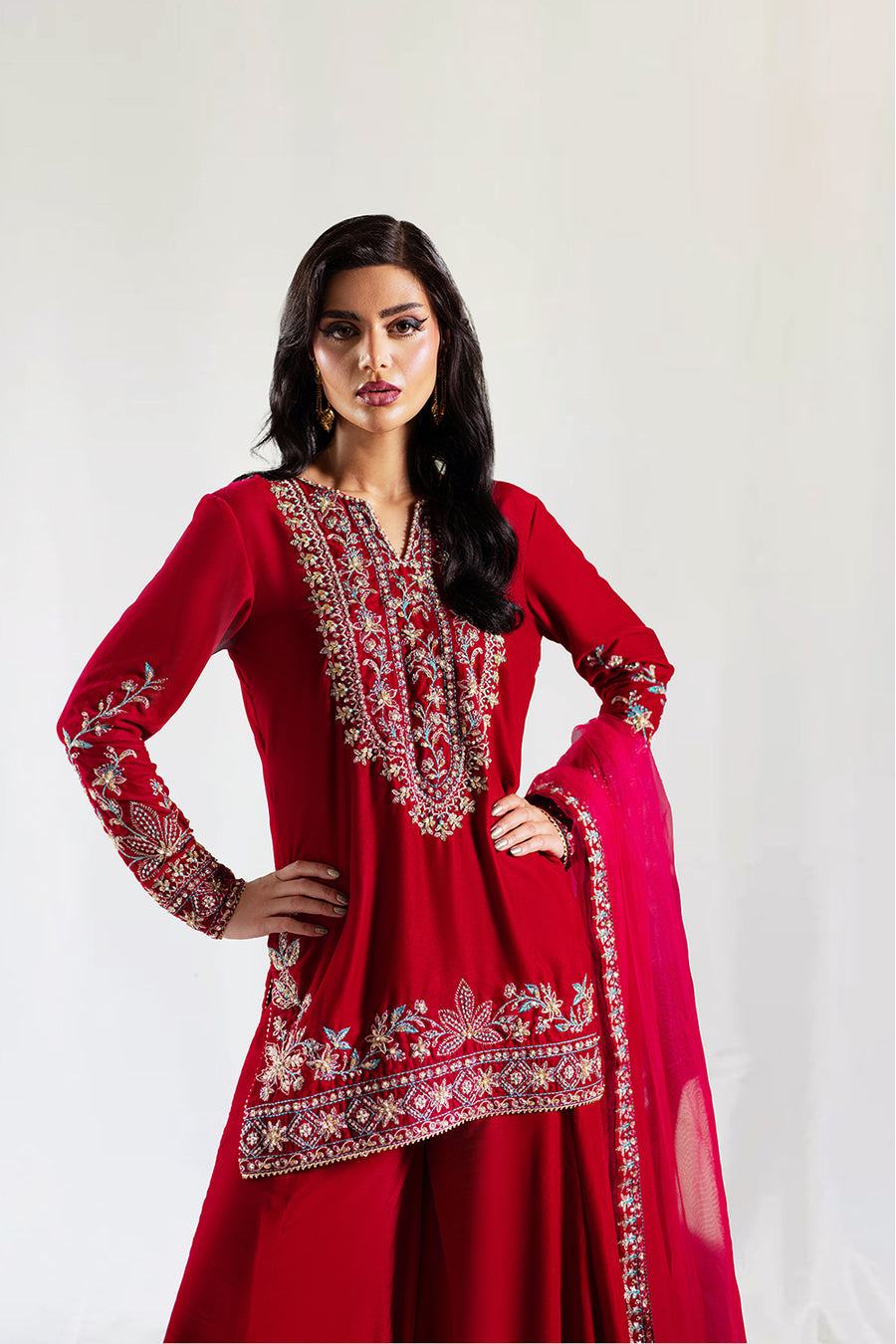 Saira Rizwan | Velvet Pret 25 | SHIREEN-SRVP25-04-7